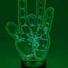 Jerry Hand Acrylic Light