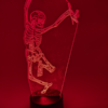 Dancing Skeleton Acrylic Light - Image 4