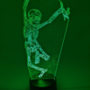 Dancing Skeleton Acrylic Light - Image 2