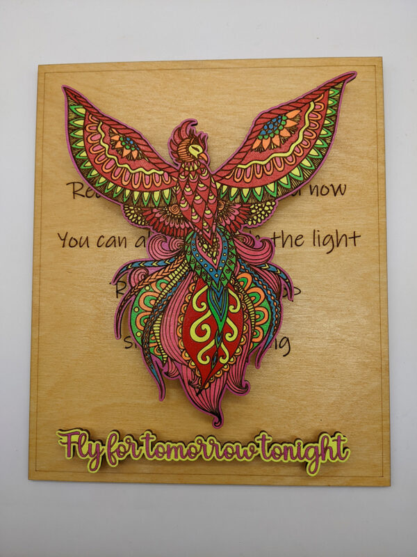 Red Bird Wall Art