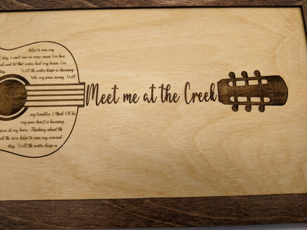 Meet me at the Creek - Guitar Lyrics - Image 4